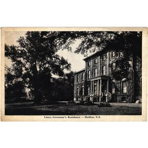 Lieut.-Governor's Residence Halifax, N.S. Canada Postcard